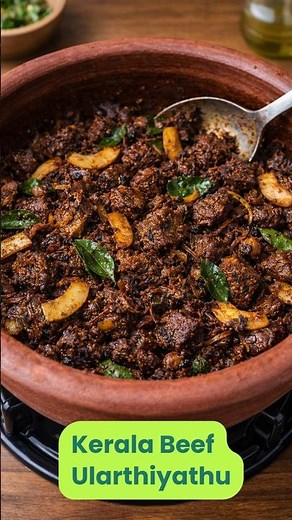 Kerala Beef Ularthiyathu#food#recipe