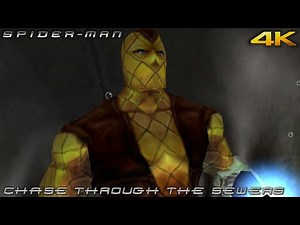 Spider Man: The Movie Game 2002 PC - Chase Through the Sewers - Walkthrough (4K)
