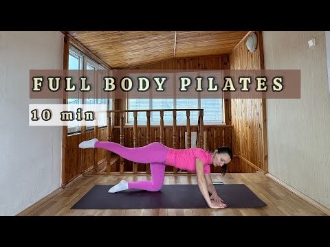 10 MIN full body hourglass pilates workout | no equipment & beginner friendly