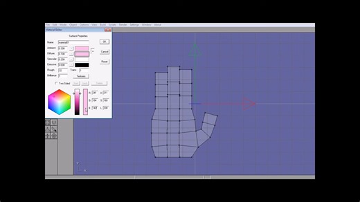 How to use anim8or_ Tutorial 2_ modeling a hand