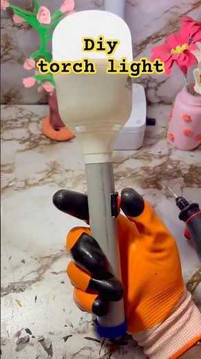 How to make torch light |Diy torch light | #shorts #boss