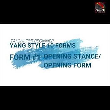 TAI CHI YANG STYLE 10 FORMS OPENING STANCE