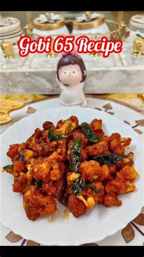 Gobi 65 Recipe #gobi65 #gobimanchurian#gobipakoda#starter #viral #food #recipe #viralvideo