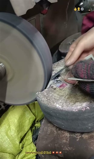 A Mechanic Creating a Machine That Polish Iron Bars Faster and More Efficiently Than Any Other.