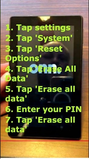 How to Reset ONN Tablet to Factory Settings (Step-by-Step)