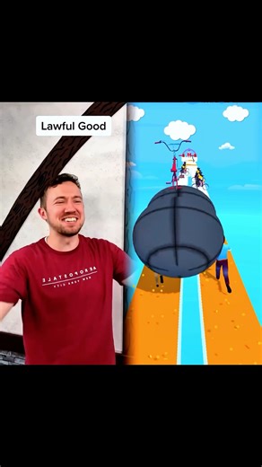 Explaining D&D Alignments by Greeting People