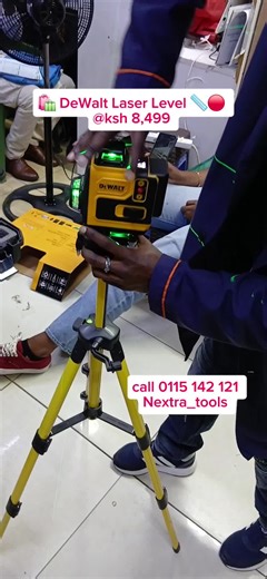 DeWalt Laser Level for Precision Tiling and Construction