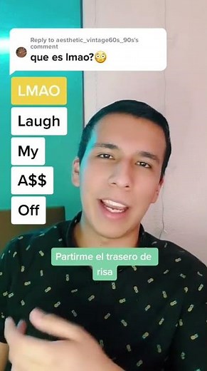 ¿Qué significa LMAO?