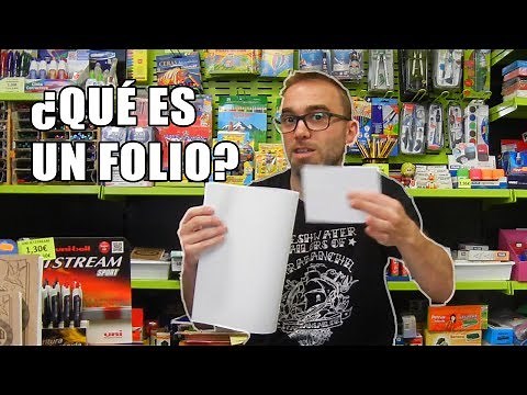 ¿QUÉ ES UN FOLIO?