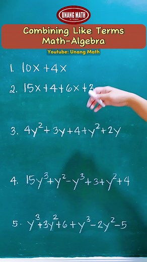 Mastering Basic Algebra: Combine Like Terms Tutorial