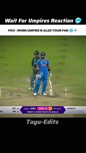 Kohli's umpire fan #viral #shorts