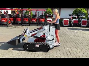 Smykový mini nakladač CRONA HN380, mini skid steer loader