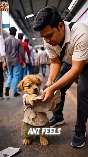 This puppy and his father have no cash to buy medicine, so rich man made him sad #animahal