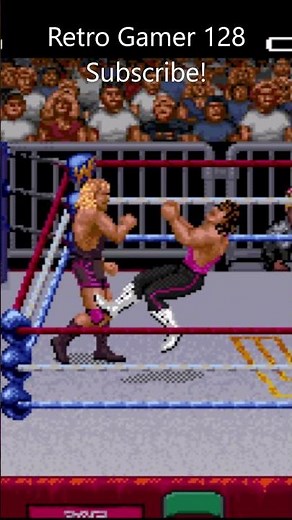 WWF RAW SNES Owen Hart Defeats Bret Hart