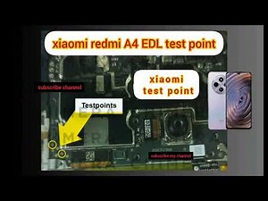 xiaomi redmi A4 EDL test point