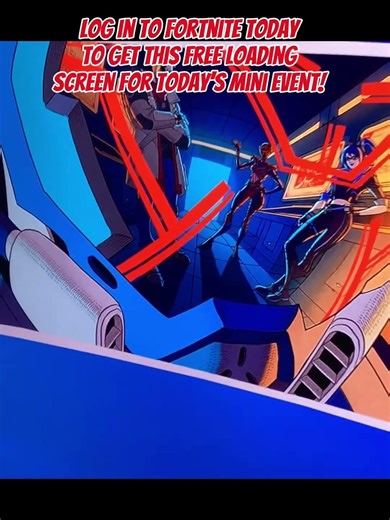 Log on to Fortnite TODAY for a FREE Loading screen! #fortnite #shorts #subscribe #viral #fyp