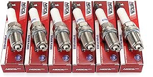 RC12YC Spark Plugs fit 1992-2020 for Mitsubishi &1990-2008 for Mercedes-Benz & 2003-2008 for Toyota & 2000-2009 for Jaguar & 1996-2011 for Subaru & 1999-2015 for Bentley 5/3.2/1.6/2.5/2L