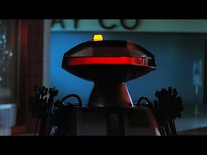 CHOPPING MALL "Killbots" Clip (1986) Barbara Crampton