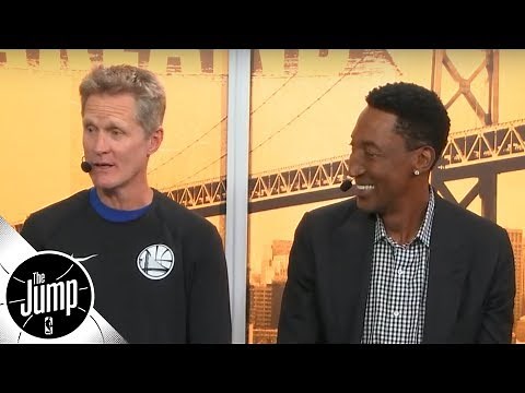 Steve Kerr and Scottie Pippen reminisce on Phil Jackson's 'unique' film session tactics | The Jump