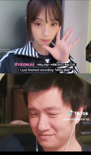 Unc while watching Hyeonju in Whatchunis ep 79 #UNIS #유니스 #HYEONJU #하늘땅별땅 #milkyway