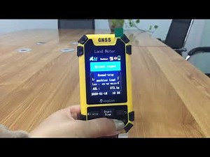 High Accuracy Land Distance Area GPS Machine For Land Survey Built In Barometer