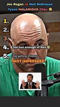 Joe Rogan vs Neil DeGrasse Tyson Top 5 BEST Moments 💀 #joerogan #neildegrassetyson #fight #argument