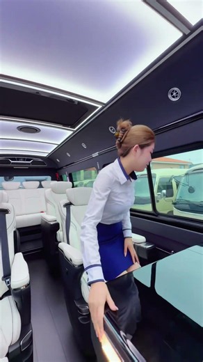 2026 VIP Toyota Coaster bus,private custom-made 12-seat first class #luxurycars #supercars #car