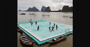 TIME names Thai floating soccer field among coolest things to see in world | Coconuts
