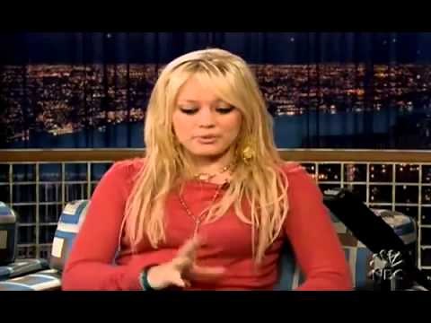 Hilary Duff - Conan O Brien - 06.10.2004