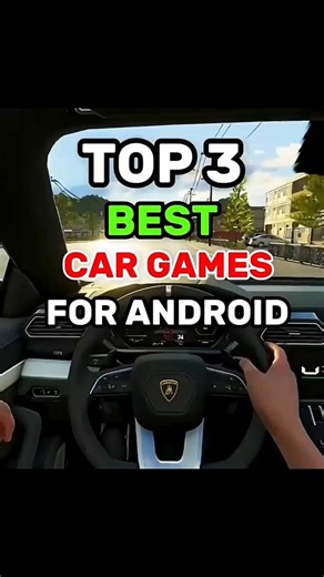 TOP 3 BEST CAR GAMES FOR ANDROID #car #games