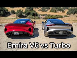 2025 Lotus Emira V6 Touring vs 2025 Lotus Emira I4 Touring - Head to Head Review!