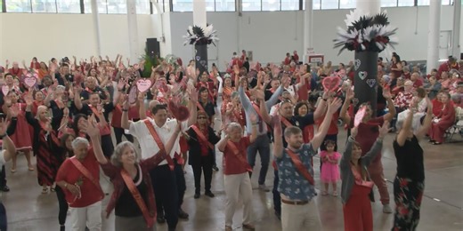 ‘It’s almost like prom’: Annual event combats senior isolation one dance at a time