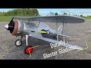 Durafly Gloster Gladiator - I ❤️ Biplanes