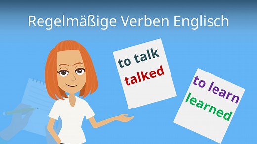Regelmäßige Verben Englisch • Bildung & Beispiele