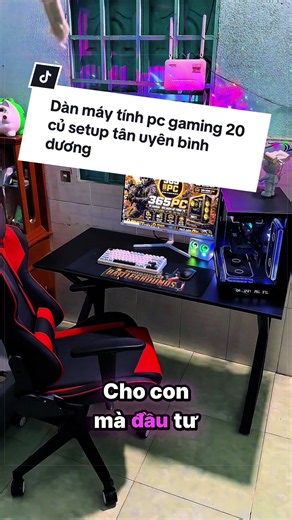 Setup PC gaming 20 củ tại Tân Uyên, Bình Dương - PC gaming full bộ