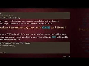 Solving Patchy Date Queries in SQL: Using a CASE Statement for Dynamic Filtering