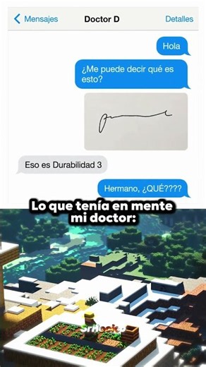 Mi Doctor Tiene Minecraft En La Cabeza 💀