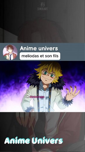 meliodas et son fils #thesevendeadlysins #Meliodas #anime #animeedit | Anime Univers