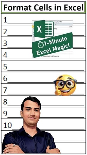 Format Cells in Excel || Underline in Excel || Excel Formatting Tricks #excel #sorts #dktech #Excelformatting #formatcells #underline #sorts #viralreel | DK TECH