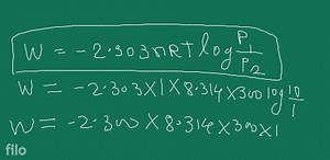 Section (C) : Work calculationQ.4. Calculate the work done by ... | Filo
