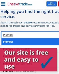 Need some work done at your home but struggling to find someone you can trust? Search through our 30,000 recommended, vetted and monitored trades and service providers for free | Checkatrade