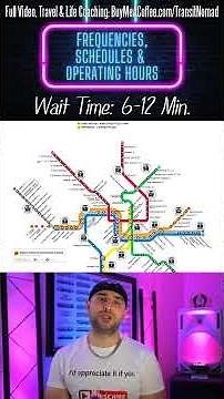 Washington DC Metro Operating Hours #dcmetro #dcmetrohours #transit