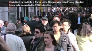 Final Cut Studio slow motion demo