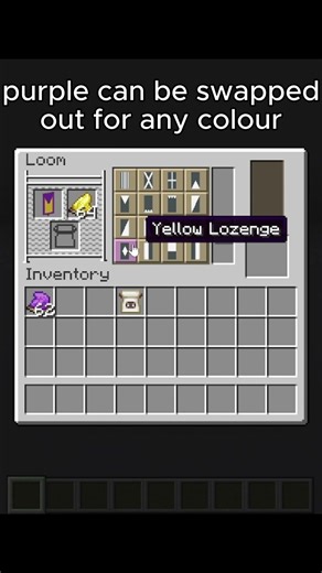 How to make a crown Banner in Minecraft #minecraft #minecraftbannerdesigns #shorts #viral