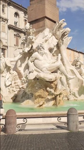 Bernini’s Impossible Fountain in the Heart of Rome 🇮🇹