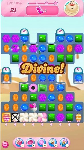 Candy Crush Saga Level 122 NoBoosters 🍬| Match 3 Online Gameplay | UK 🇬🇧 vs Turkey 🇹🇷 Hard Challenge
