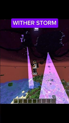 MINECRAFT WITHER STORM 👽 #minecraft #shorts