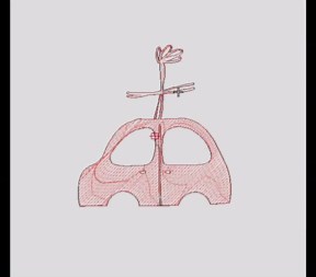 Valentine Car Embroidery Design, Heart Love Car Valentine Machine Embroidery File, 8 Design, 9 Size, Instant Download - Etsy