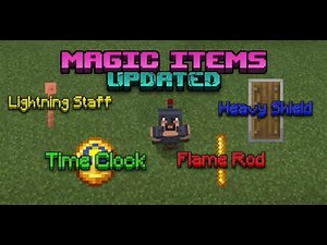 (UPDATED) Magic Items Minecraft Command tutorial! (Bedrock Edition)
