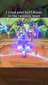 I TRIED 6.2 BUFF RAZOR IN THE RAINBOW TEAM